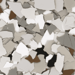 Coyote decorative flake blend