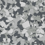 Gravel decorative flake blend