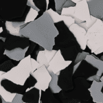 Domino decorative flake blend