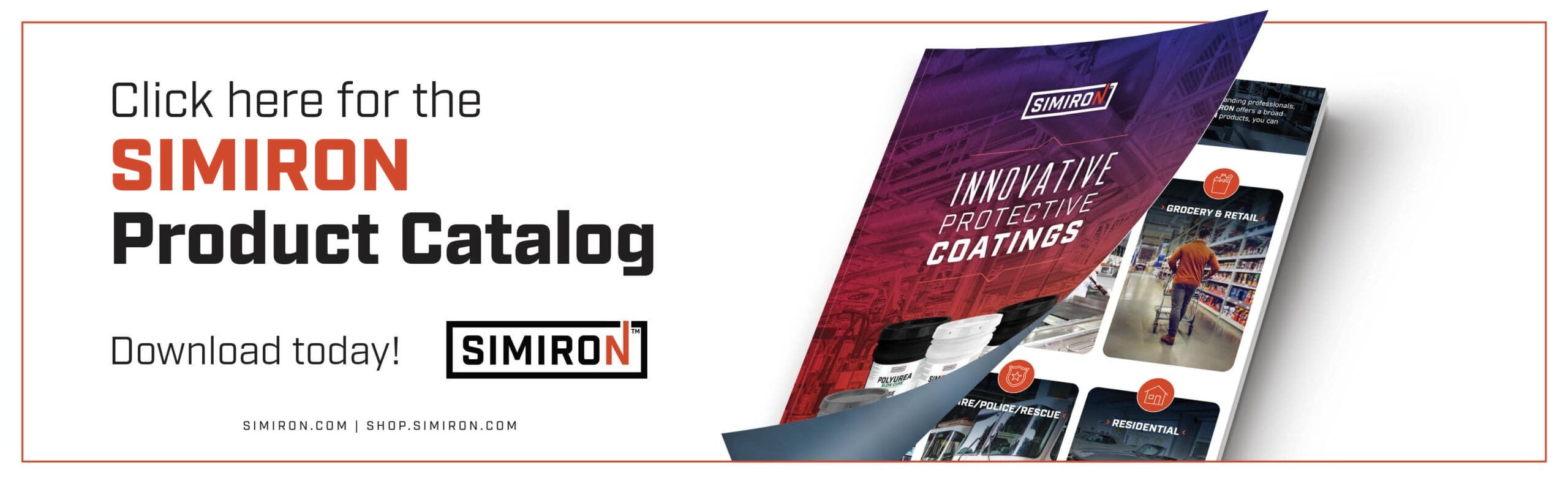 Click here for the Simiron Product Catalog
